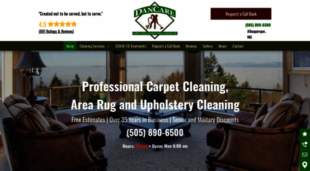 dancarecarpetcleaning.com