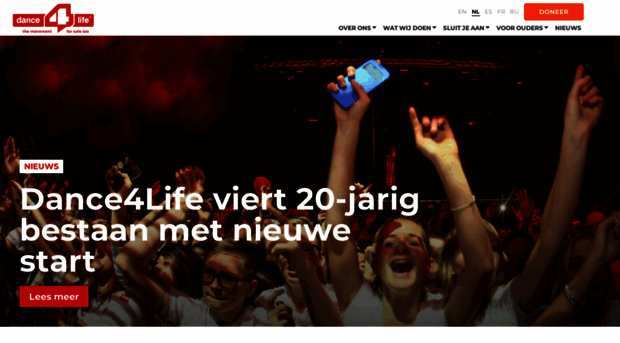 dance4life.nl