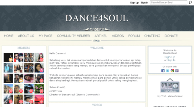 dance4soulcommunity.com
