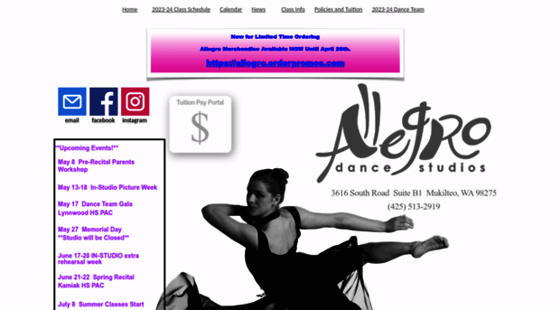 danceallegro.com