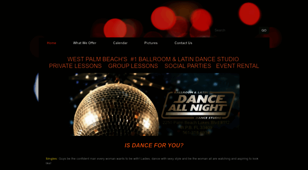 danceallnightballroom.com