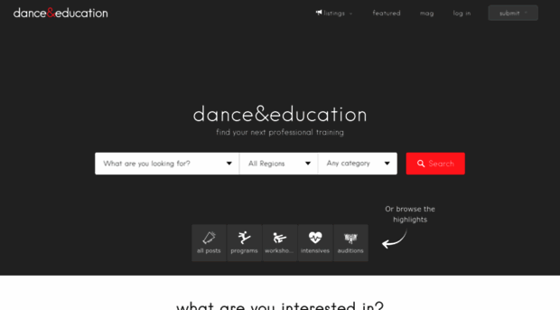 danceandeducation.com