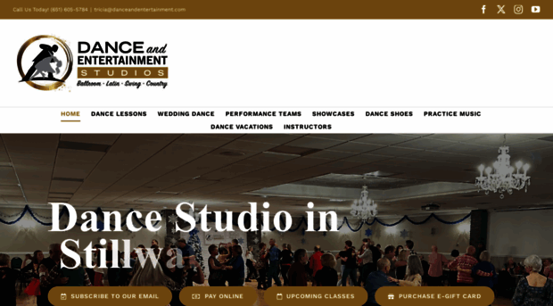 danceandentertainment.com