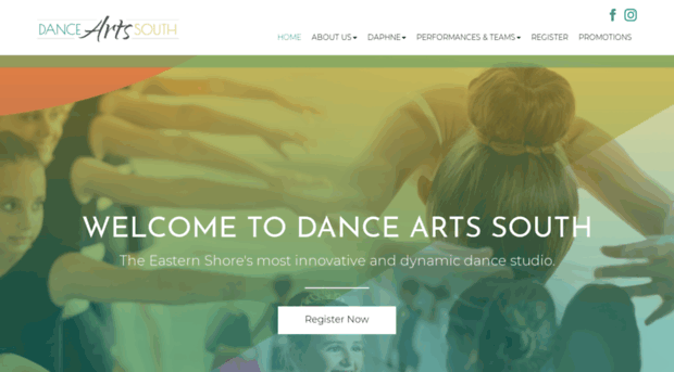 danceartssouth.com