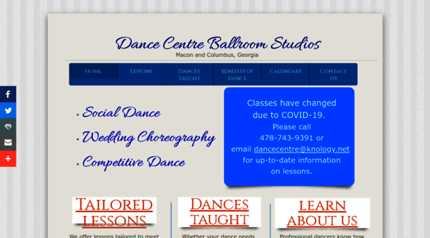 dancecentreballroom.com