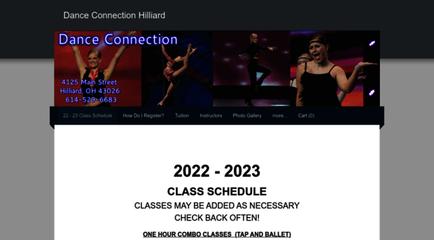 danceconnectionhilliard.com