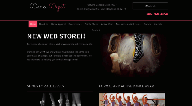 dancedepotdaytona.com