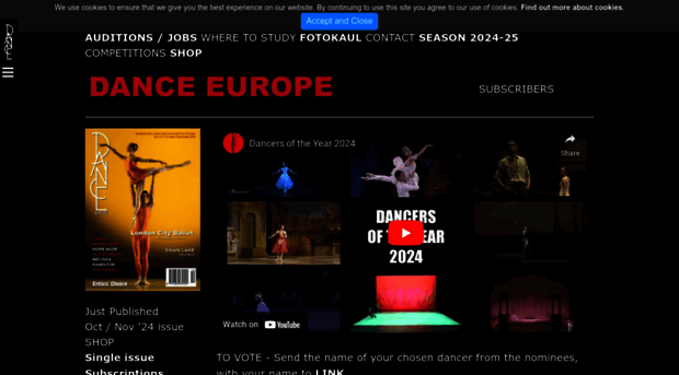 danceeurope.net