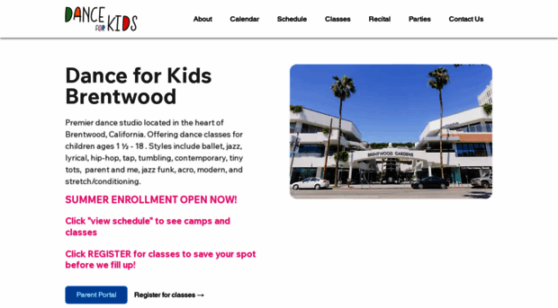 danceforkidsbrentwood.com