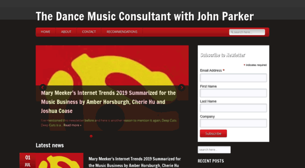 dancemusicconsultant.com