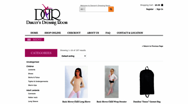 dancersdressingroom.com