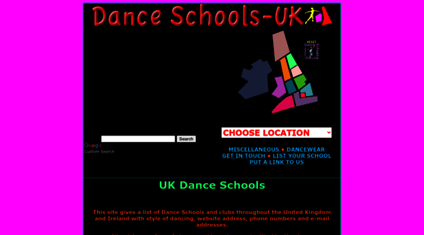 danceschools-uk.co.uk