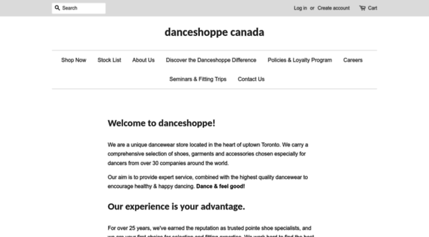 danceshoppe.com