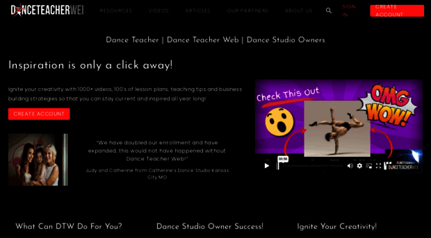 danceteacherweb.com