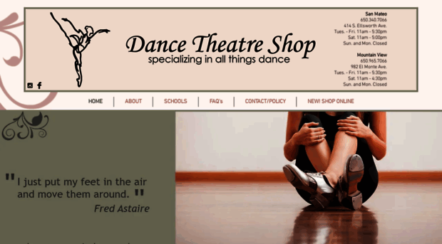 dancetheatreshop.com