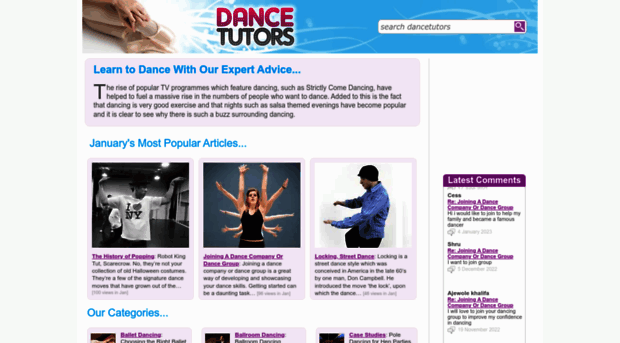 dancetutors.co.uk