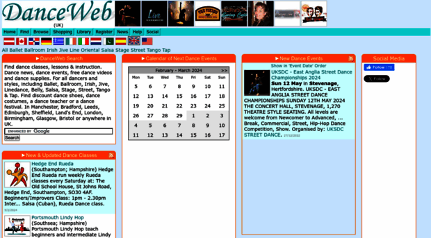 danceweb.co.uk