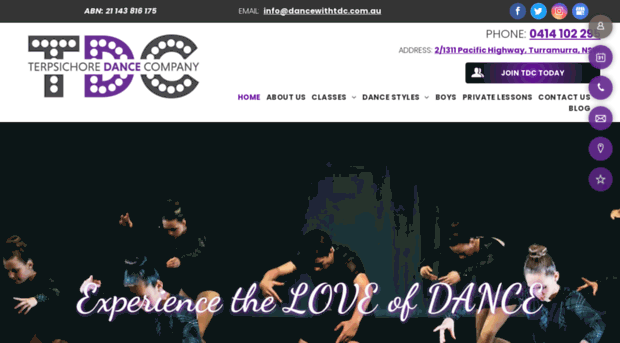 dancewithtdc.com.au