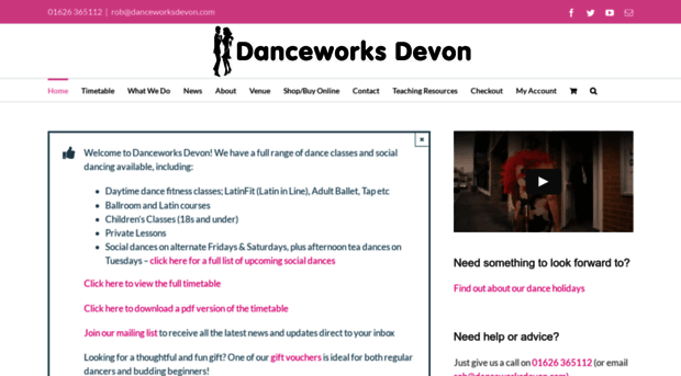 danceworksdevon.com