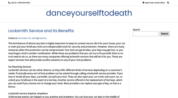 danceyourselftodeath.com