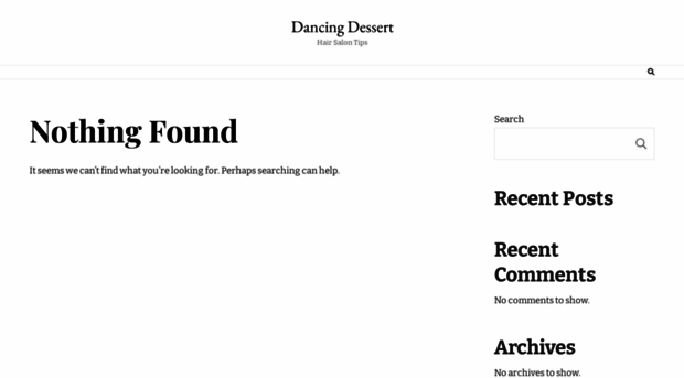 dancinganddessert.com