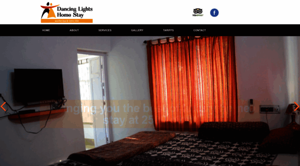 dancinglightshomestay.com