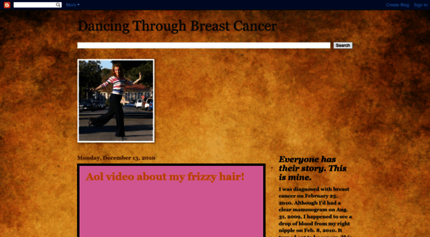 dancingthroughbreastcancer.blogspot.com