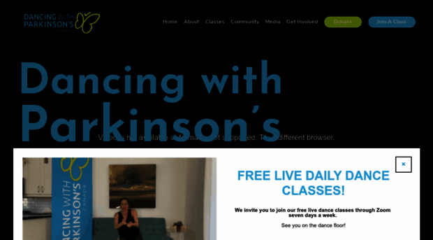 dancingwithparkinsons.com