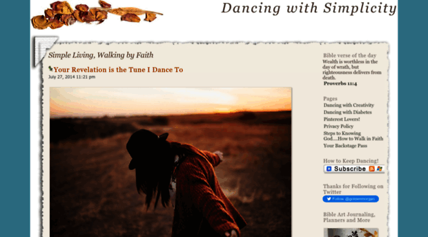 dancingwithsimplicity.com