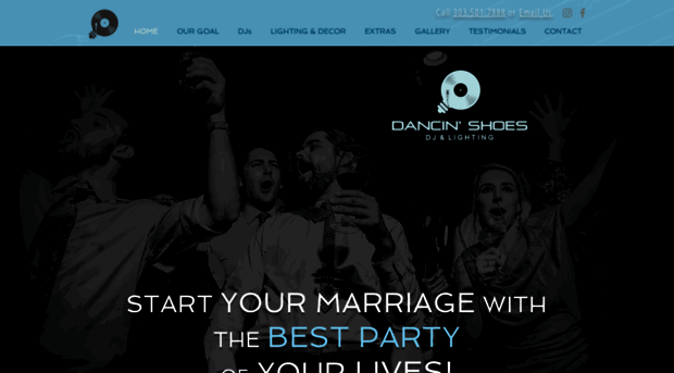 dancinshoesdjandlighting.com