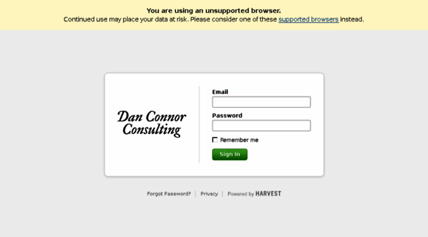 danconnorconsulting.harvestapp.com