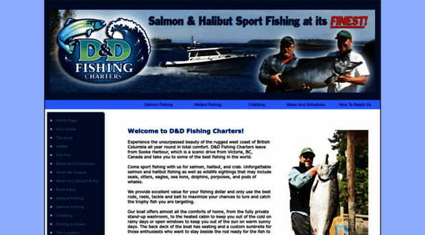 danddfishingcharters.com