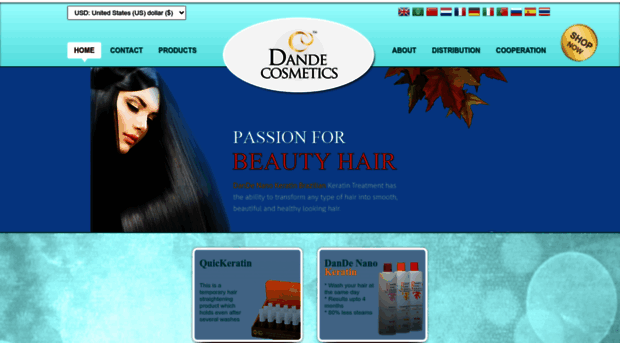 dandecosmetics.com