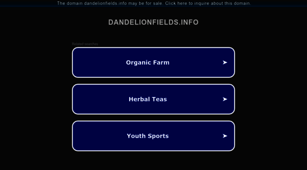 dandelionfields.info