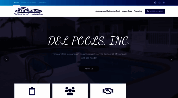 dandlpools.com