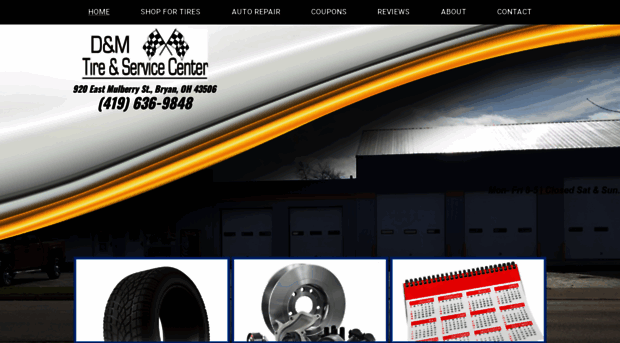 dandmtireandservicecenter.com