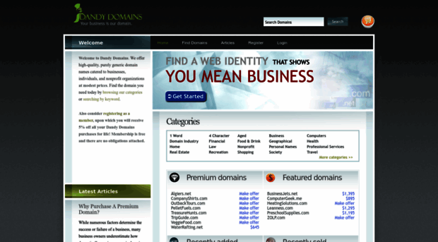 dandydomains.com