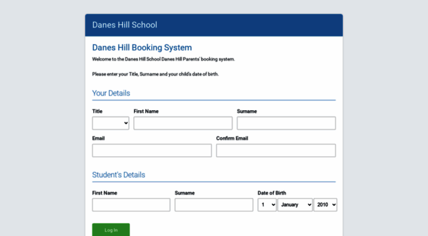 daneshillschool.parentseveningsystem.co.uk