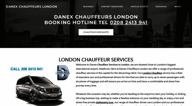 danexchauffeurslondon.co.uk