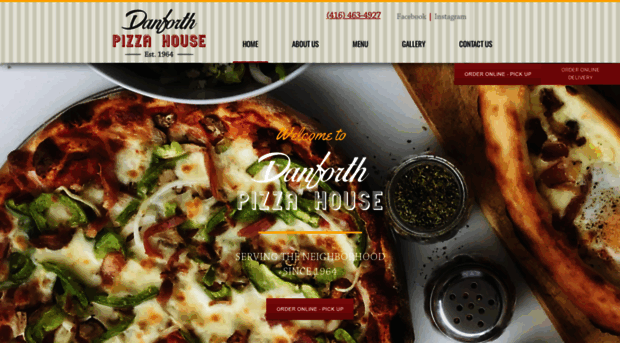 danforthpizza.com