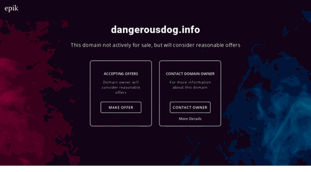 dangerousdog.info