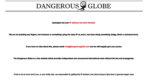 dangerousglobe.com