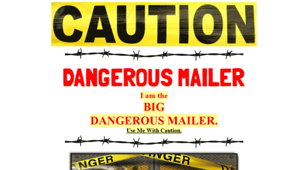 dangerousmailer.com