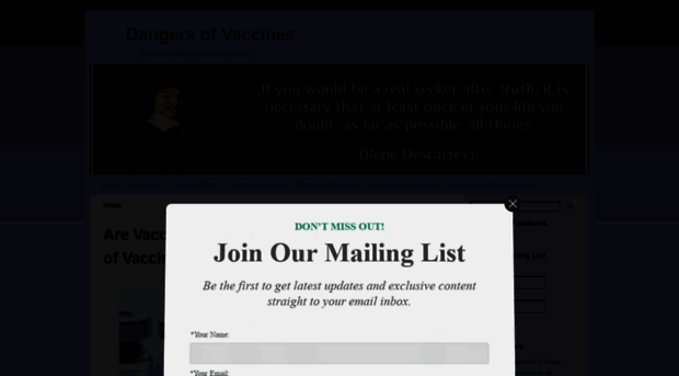 dangersofvaccines.com