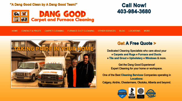 danggoodcarpetandfurnacecleaning.com