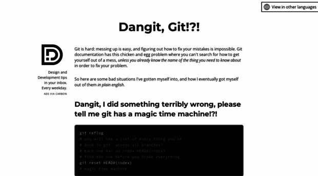 dangitgit.com