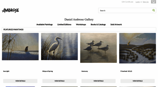 danielambrosegallery.com