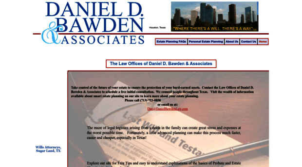 danielbawdenlaw.com