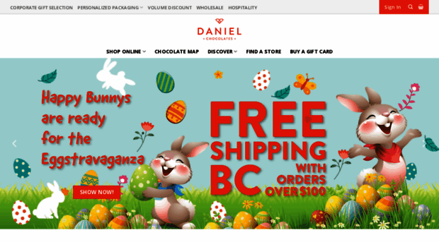 danielchocolates.com