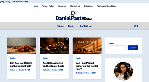 danielfastmenu.com